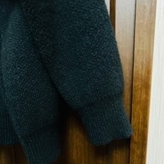 新品 タグ付き ニット 黒  ジャケット カーディガン 上着の画像
