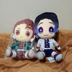 鬼滅の刃 竈門炭治郎 胡蝶しのぶ ぬいぐるみ