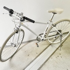 【決まりました】クロスバイクホワイト