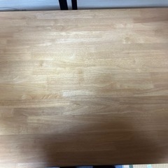 ダイニングテーブル、チェア2脚セット　120cm×80cm×72cmの画像