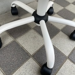 NITORI ニトリ ワークチェア シャオ WH ホワイト 椅子 オフィスチェアの画像