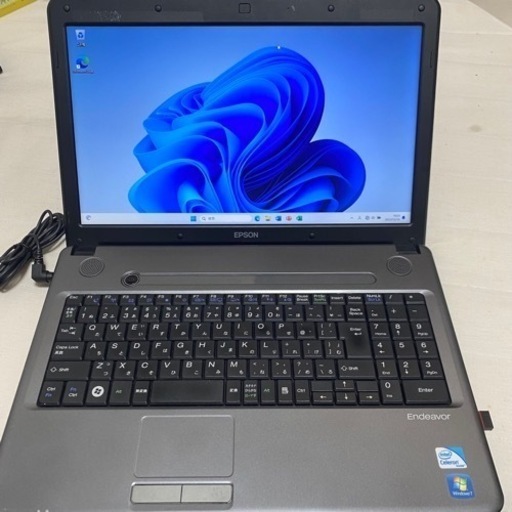 Windows11、新品SSD搭載】EPSON ノートパソコン Endeavor NJ3500