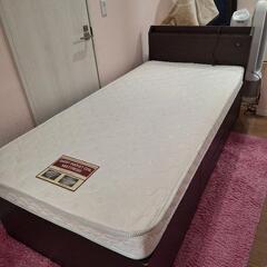 ニトリ   収納ベッド   シングル   コイルマットの画像