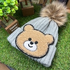 大きなくまのさん★もこもこアップリケワッペン★12-1枚の画像