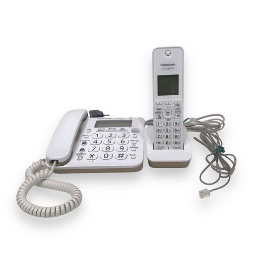 23Y469 ジ2 【美品】 Panasonic パナソニック コードレス電話機 VE-GZ20DL 子機 1台付き 中古