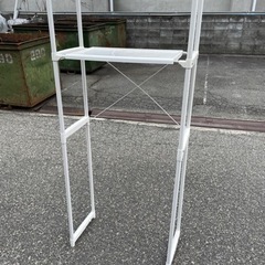 取引中　洗濯機ラック　156x66x32cm