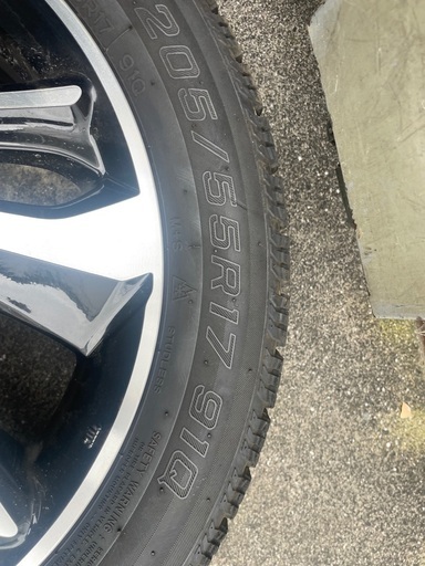 ステップワゴン用　スタッドレスタイヤ