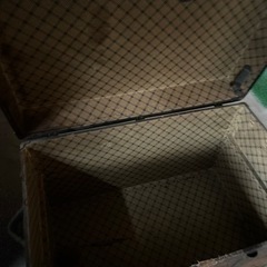 ヴィンテージ旅行トランク　ストレージボックスの画像