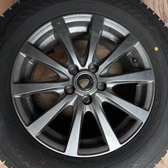 195/65R15 スタッドレスタイヤ&アルミの画像