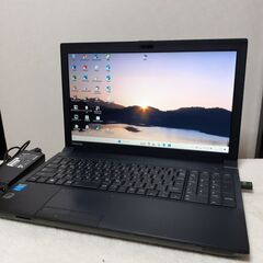 美品 東芝dynabook2in1パソコンおまけ付i5 SSD256GB 8GB SSD❣️ Core i5❣️ 爆速 dynabook❣️ Windows10❣️ 東芝 ノート