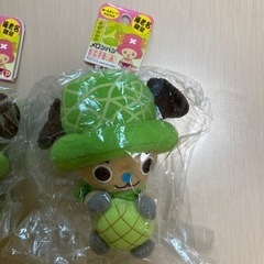 （お値下げしました）ONE PIECE ワンピース　チョッパー　海老名　メロン　キーホルダーの画像