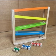 トレインカースロープ　木のおもちゃ