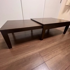 伸縮式テーブルの画像