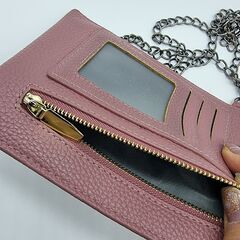 シンプルでかわいいスマホバッグの画像