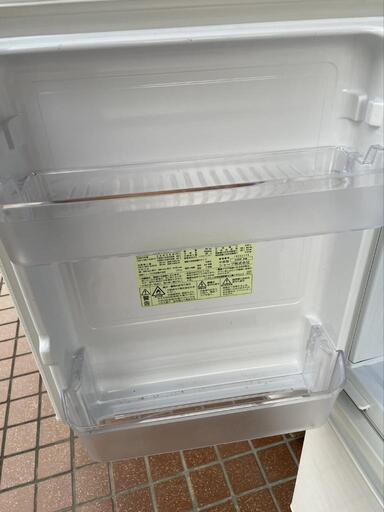 【SJ242】SHARP　シャープ　冷凍冷蔵庫　137L  SJ-D14F-W  2020年製☆美品☆