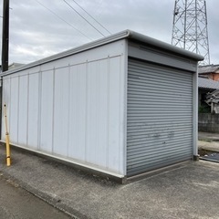 ヨドコウ物置 YODOKO シャッター付き ⭐︎決まりました⭐︎ ガレージ YODOKO ヨドコウ シャッター付き