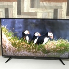 即日受渡❣️55型4K対応液晶テレビWチューナー搭載34500円