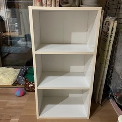 カラーボックス　白