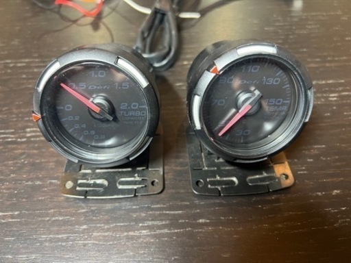 Defiブーストメーター　水温計