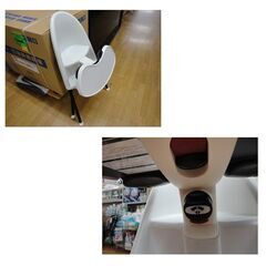 お値下げ！BABY BJORN ベビーチェア ② ハイチェア 折りたたみイス ハイチェア お食事チェア スウェーデン製 ベビー用品 ベビービョルン 西岡店の画像