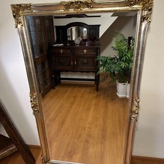 イタリア製アンティーク全身鏡 (ダイ) 福工大前のミラー/鏡の中古