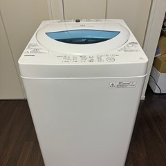 【中古】TOSHIBA製　縦型洗濯機　5kg