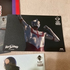 ポストカード5枚　ウルトラマン、エヴァ、仮面ライダー等の画像