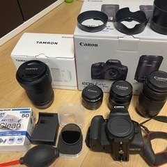 Canon EOS Kiss x10iトリプルレンズ➕新品タムロ...