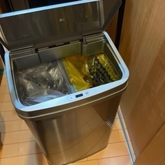 ゴミ箱　自動センサー　50ℓ 50リットル　分別タイプの画像