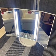 No.L34 卓上三面鏡 LEDライトの画像