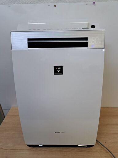 SHARP シャープ 加湿空気清浄機 KI-EX75-W プラズマクラスター搭載 2015年製 プレフィルター4枚付