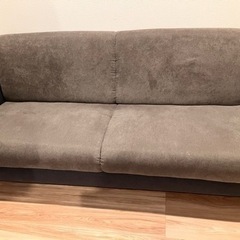 【お引き渡し決まりました】ソファ　グレー　2-3人用の画像