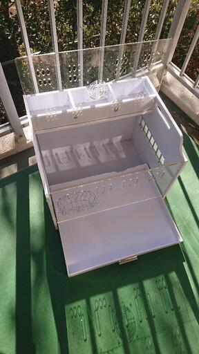 小動物用アクリルゲージ