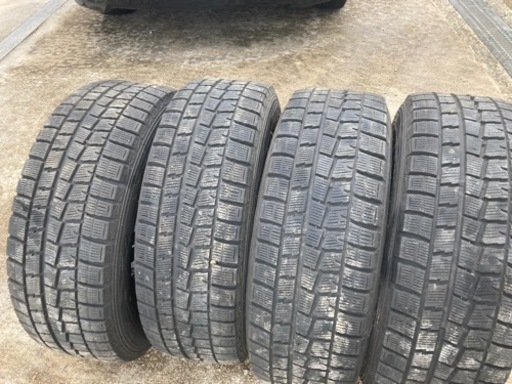 ★ダンロップスタッドレスタイヤ215/60R16　アルミホイールセット　走行距離少
