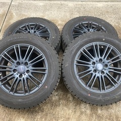 ★ダンロップスタッドレスタイヤ215/60R16　アルミホイール...