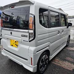 低金利2.5%～‼️最大120回払い‼️脅威の審査通過率‼️スズキ 新型スペーシアカスタム‼️の画像