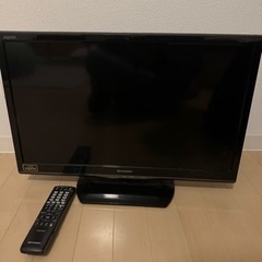 24型液晶テレビ　AQUOS 