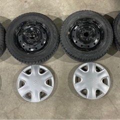 スチールホイール　スズキ純正　155/65 R13の画像