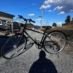 27inchギヤ付きママチャリ