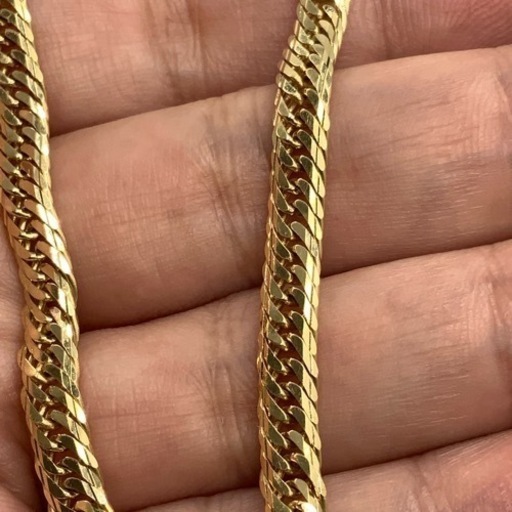 売り切れました。K18 18金　14面トリプル　喜平　ブレスレット　11.6g 約 18.5cm