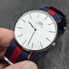 電池交換済み　Daniel Wellington　ダニエルウェリントン　腕時計の画像