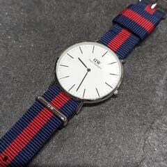 電池交換済み　Daniel Wellington　ダニエルウェリントン　腕時計の画像