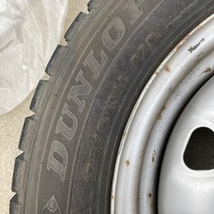 スタッドレスタイヤ＋ホイール　175/65/14 4本セット　譲りますの画像