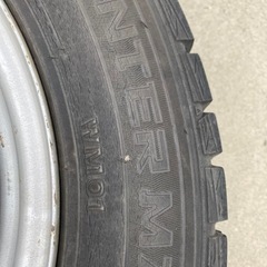 スタッドレスタイヤ＋ホイール　175/65/14 4本セット　譲りますの画像