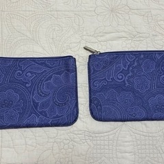 【未使用】ETROのポーチ　2つセットの画像