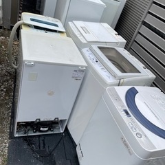 洗濯機、冷蔵庫まとめて10台