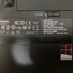 【話中】ジャンク品　Lenovo G50-70の画像