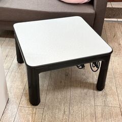 リバーシブル天板 こたつテーブル 家具調 61×61cm 正方形 ブラック ホワイト 黒 白 ★買取帝国 志木店の画像