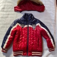 男児　フード付きジャンパーの画像