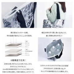 【新品未使用】リサラーソン 保冷バッグの画像